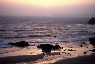 Photography titled "Sagres. Coucher de…" by Catherine Boutin, Original Artwork