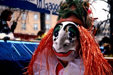 Photographie intitulée "Carnaval de Bâle. M…" par Catherine Boutin, Œuvre d'art originale