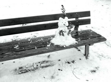 Photographie intitulée "Solitude hivernale…" par Catherine Boutin, Œuvre d'art originale