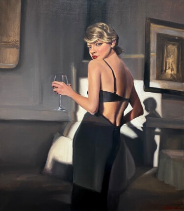 Картина под названием "Дива" - Катерина Брайко, Подлинное произведение искусства, Масло
