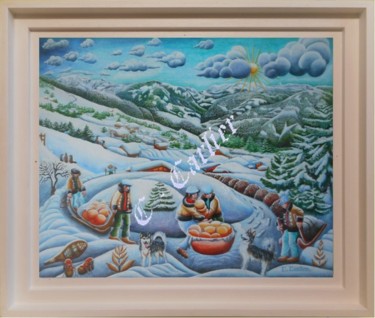 les-fromagers-savoyards-encadre-et-signe.jpg 52,6x48,5 cm ©2016 par catherine carlier