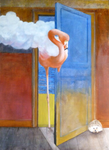 Painting titled "MATERIEL pour une P…" by Catherine Chesneau, Original Artwork