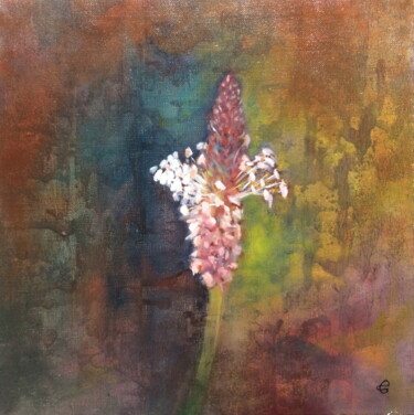 Painting titled "Plantain" by Catherine Chesneau, Original Artwork, Oil