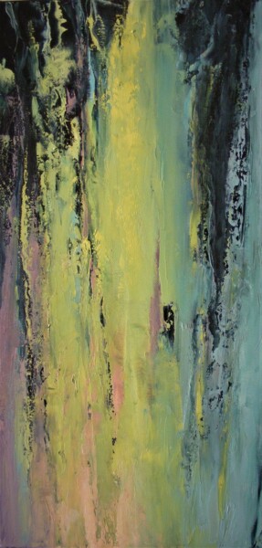 Malerei mit dem Titel "Effet de lumière" von Catherine Dufrene (Katy), Original-Kunstwerk, Öl