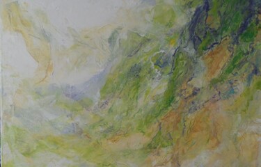 Peinture intitulée "paysage" par Catherine Dufrene (Katy), Œuvre d'art originale