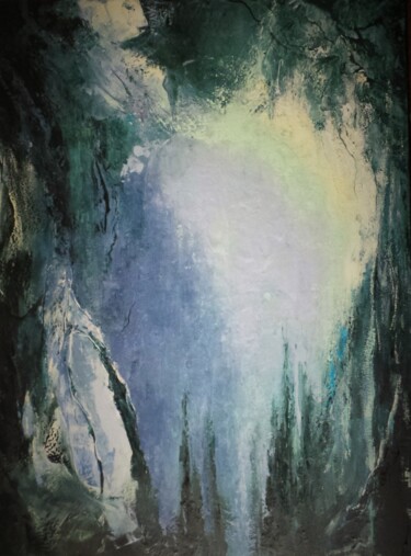 Peinture intitulée "Les légumineuses" par Catherine Dufrene (Katy), Œuvre d'art originale, Huile