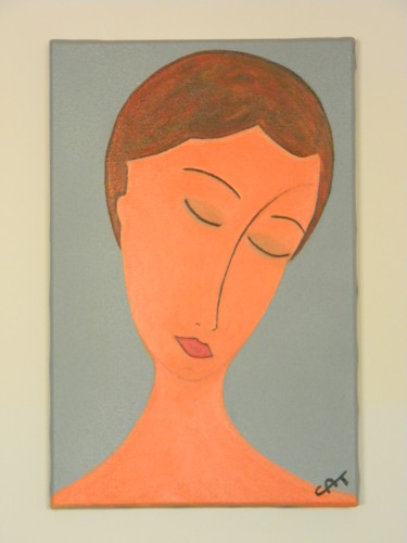 Peinture intitulée "Spleen" par Catherine Dussere, Œuvre d'art originale