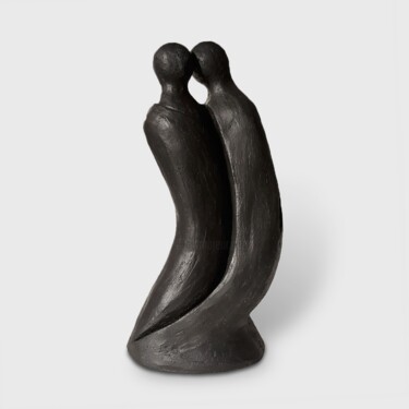Sculptuur getiteld "Sculpture MURMURE_C…" door Catherine Fouvry Leblois (Catef), Origineel Kunstwerk, Terra cotta