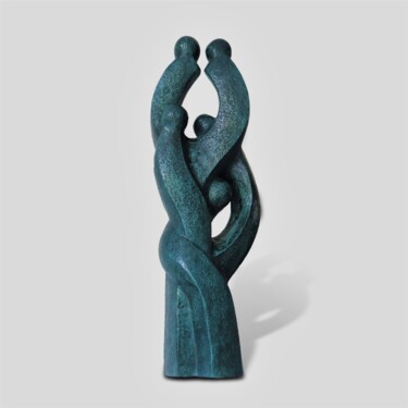 Skulptur mit dem Titel "L'espoir" von Catherine Fouvry Leblois (Catef), Original-Kunstwerk, Bronze