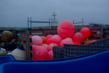 Photographie intitulée "balises" par Catherine Gendron, Œuvre d'art originale