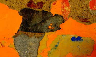 Photographie intitulée "murs-orange.png" par Catherine Gendron, Œuvre d'art originale