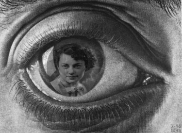 Photographie intitulée "dans-tes-yeux" par Catherine Jubert Asencio, Œuvre d'art originale