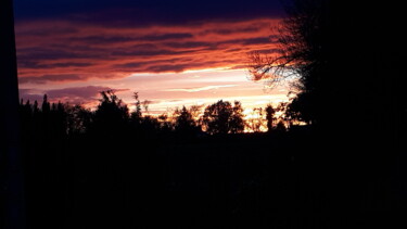 Photographie intitulée "Ciel Tourmenté en S…" par Catdicop, Œuvre d'art originale, Photographie non manipulée