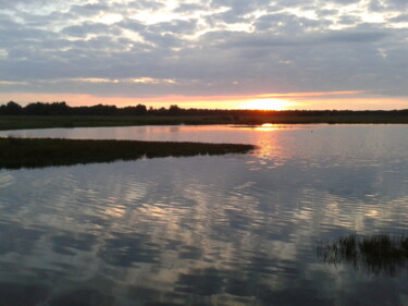 Fotografia zatytułowany „Coucher de Soleil e…” autorstwa Catdicop, Oryginalna praca, Fotografia nie manipulowana