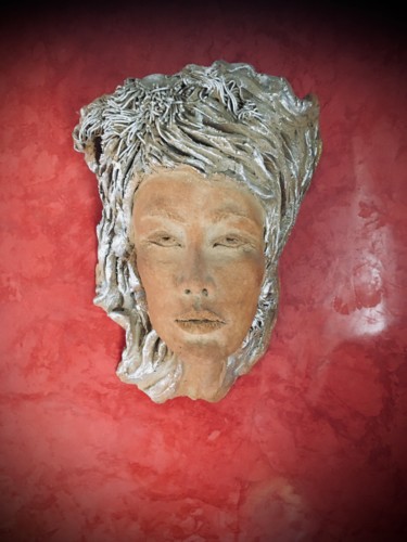 Sculpture titled "Cherazade" by Catherine Lesueur (C.Lesueur), Original Artwork, Clay