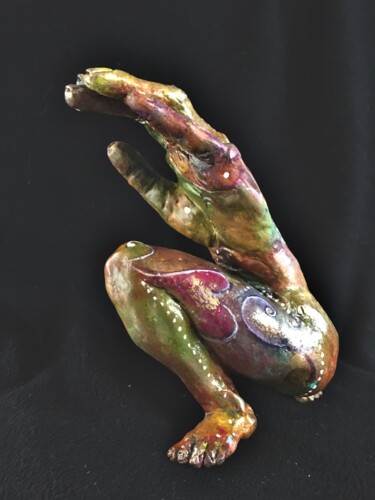 Sculpture intitulée "A Main nue" par Catherine Lesueur (C.Lesueur), Œuvre d'art originale, Céramique