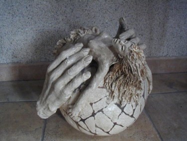 Sculpture titled "SCULPTURE" by Catherine Lesueur (C.Lesueur), Original Artwork, Ceramics