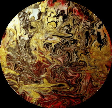 Peinture intitulée "SYNERGIE" par Catherine Lesueur (C.Lesueur), Œuvre d'art originale, Acrylique Monté sur Châssis en bois