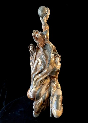 雕塑 标题为“ABYSSES” 由Catherine Lesueur (C.Lesueur), 原创艺术品, 陶瓷