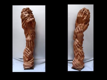 Sculptuur getiteld "JEUX DE MAINS" door Catherine Lesueur (C.Lesueur), Origineel Kunstwerk, Keramiek