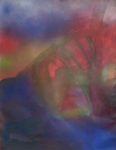 Картина под названием "Cosmos III" - Catherine Maddens, Подлинное произведение искусства, Акрил