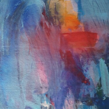 Painting titled "Apparition - Peintu…" by Catherine Maddens, Original Artwork, Acrylic