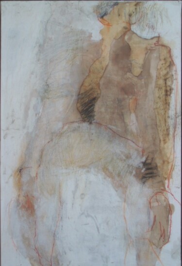 Painting titled "TRANSPARENCE" by Catherine Monmarson, Original Artwork