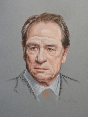 Dessin intitulée "Tommy" par Andromaque, Œuvre d'art originale, Pastel