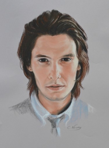 Drawing titled "Ben" by Andromaque, Original Artwork