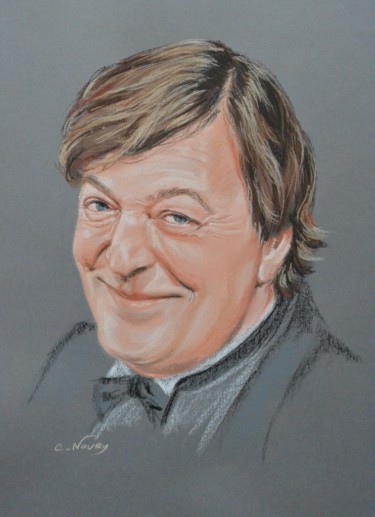 Drawing titled "Stephen" by Andromaque, Original Artwork, Pastel