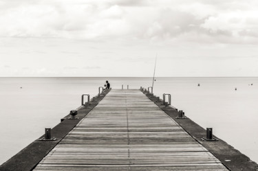 Photographie intitulée "Silhouettes sur un…" par Catherine Toiron, Œuvre d'art originale