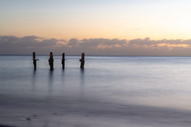 Fotografia zatytułowany „Coucher de soleil a…” autorstwa Catherine Toiron, Oryginalna praca