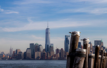 Fotografía titulada "NY Skyline" por Catherine Toiron, Obra de arte original