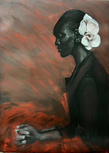 Рисунок под названием "After Work Dreams" - Catherine Varadi, Подлинное произведение искусства, Пастель