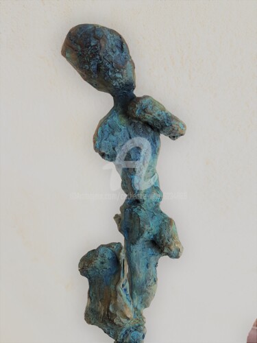 Escultura intitulada "TIKI AKAU" por Catherine Villa, Obras de arte originais, Bronze