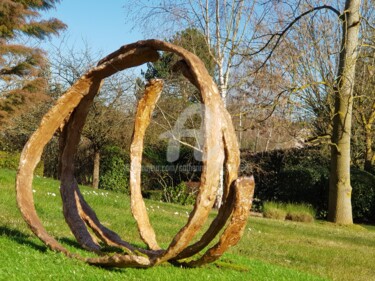 Sculpture intitulée "''ECLATS'' sculptur…" par Catherine Villa, Œuvre d'art originale, Argile