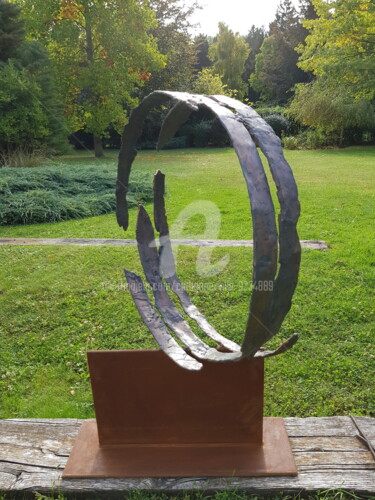 Sculpture intitulée "''RACINES''" par Catherine Villa, Œuvre d'art originale, Bronze