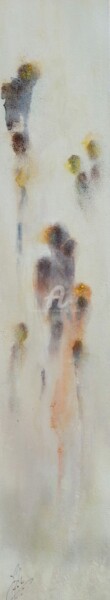 Pintura titulada "Formes humaines N°…" por Catherine Villa, Obra de arte original, Oleo