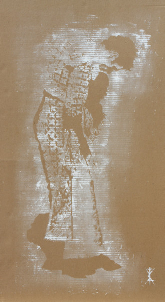 Картина под названием "José 2" - Catherine Blondeel, Подлинное произведение искусства, Трафарет