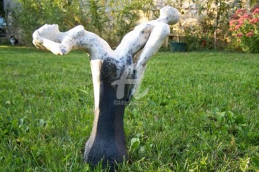 Скульптура под названием "couple" - Catherine Demaugé Bost, Подлинное произведение искусства, Керамика