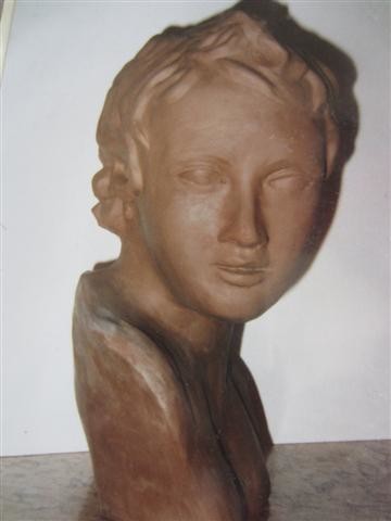 Sculpture intitulée "LUI" par Catherine Petitjean-Dedieu, Œuvre d'art originale