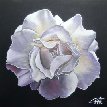 Painting titled "INEFFABLE PARFUM DE…" by Catherine Wernette, Original Artwork, Pastel