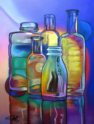 IRISDESCENCE Pintura titulada "IRISDESCENCE" por Catherine Wernette, Obra de arte original, Pastel