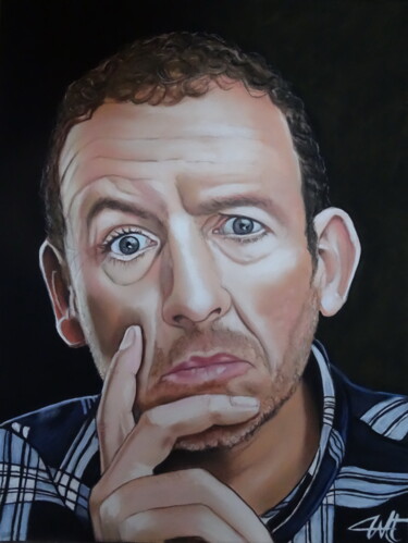 Painting titled "Dany BOON" by Catherine Wernette, Original Artwork, Pastel