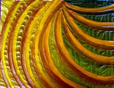 Peinture intitulée "BRANCHE DE PALMIER" par Catherine Wernette, Œuvre d'art originale