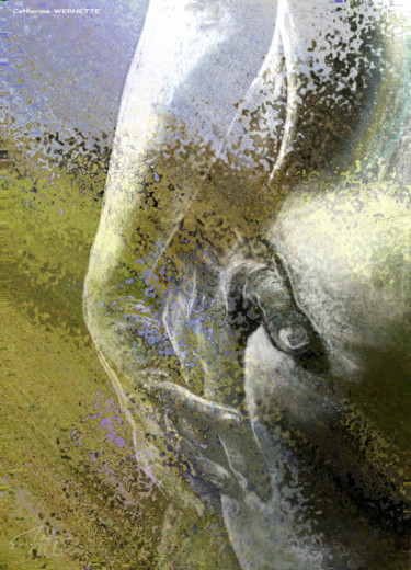 Digital Arts titled "SENSUAL" by Catherine Wernette, Original Artwork, Digital Painting