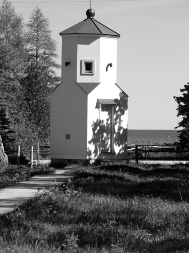 Fotografie getiteld "Ridges Lighthouse" door Cathy Robertson, Origineel Kunstwerk, Niet gemanipuleerde fotografie
