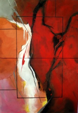 Painting titled "P9262009" by Cathy Rodriguez, Original Artwork