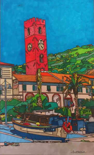 Drawing titled "Noli" by Cathy Scosceria, Original Artwork, Marker