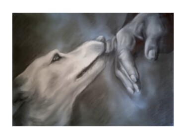 Drawing titled "Gratitude" by Cathy, Original Artwork, Pastel